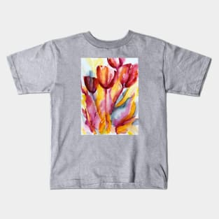 Wild Tulips Kids T-Shirt